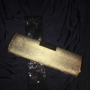 Gold clutch